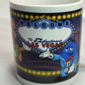 Mars M&M World Welcome to Fabulous las Vegas Coffee Mug 2005